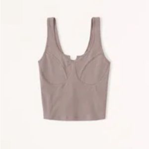 Abercrombie Cotton Seamless Fabric Corset Tank